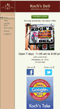 Mobile Screenshot of kochsdeli.com